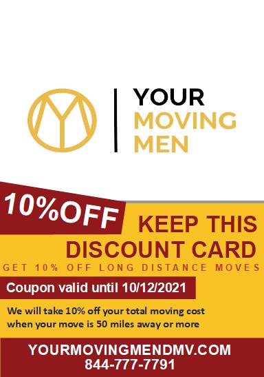 10% Off Long Distance Moves