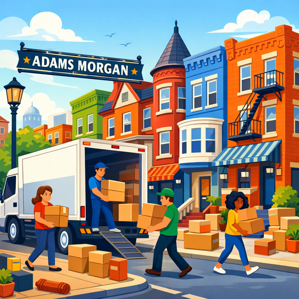 Movers in Adams Morgan DC