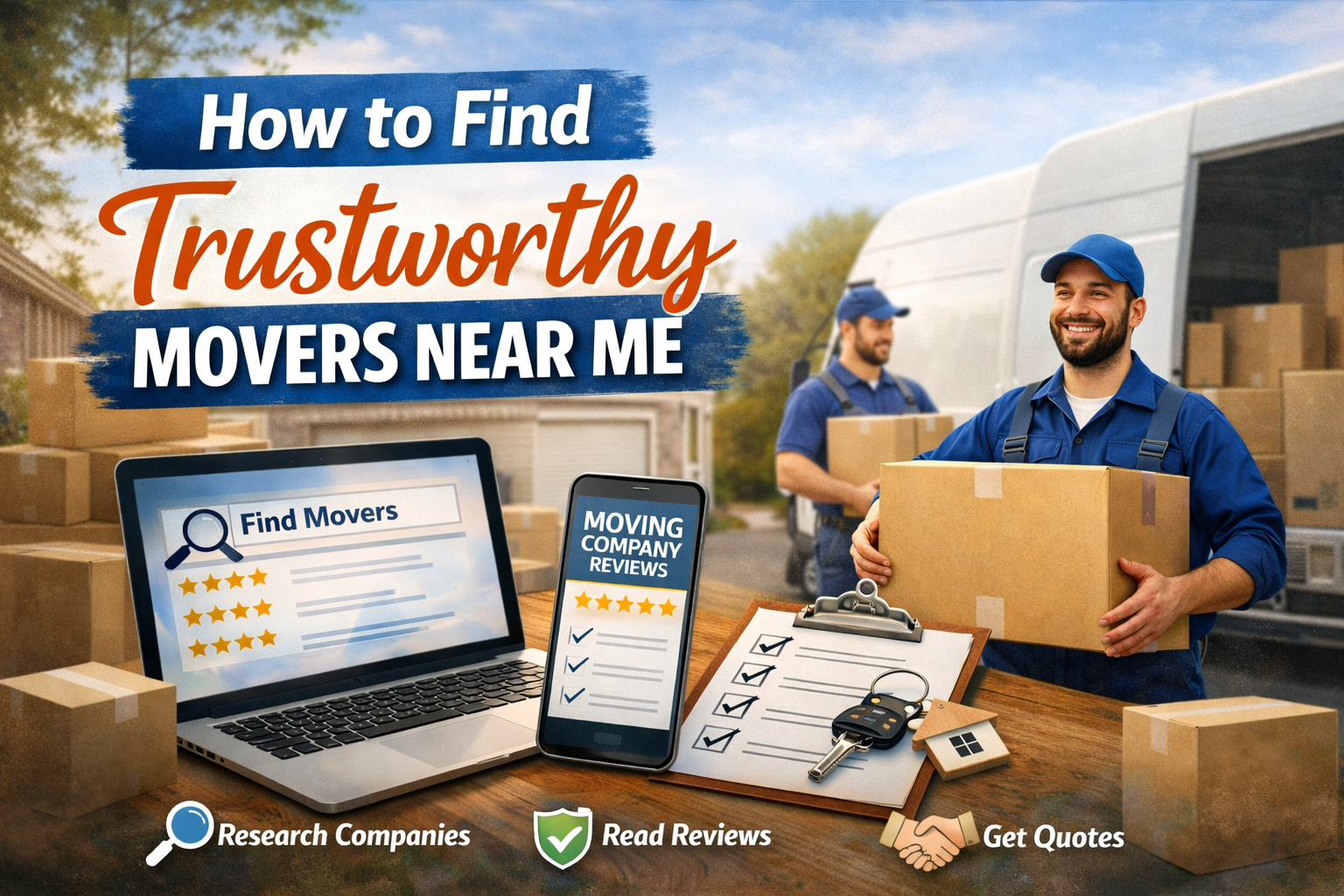 How to Find Trustworthy Movers Near Me