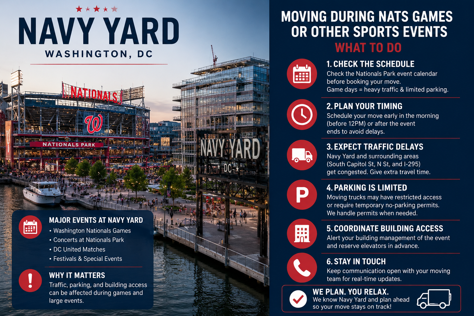 Movers in Navy Yard DC